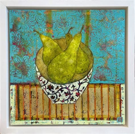 Emma Forrester Sweet And Crisp Pears Still Life Painting No Naked Walls