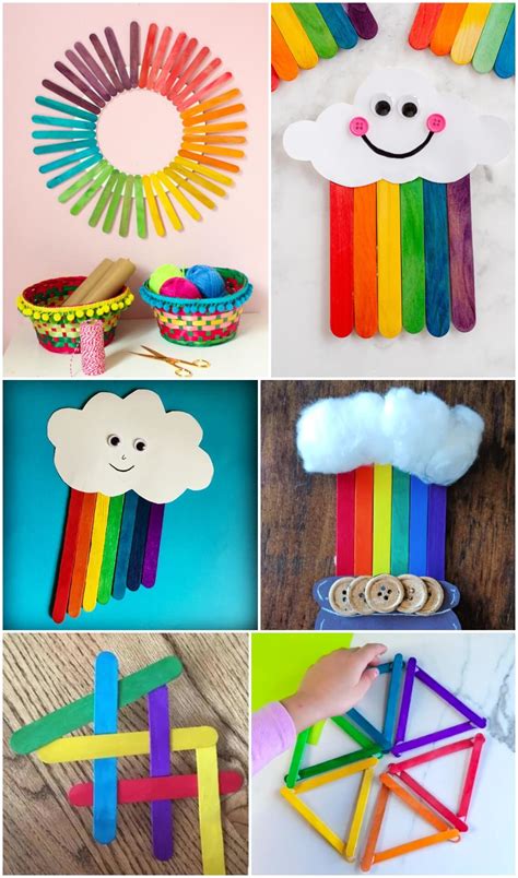 Popsicle Stick Art Group Projects