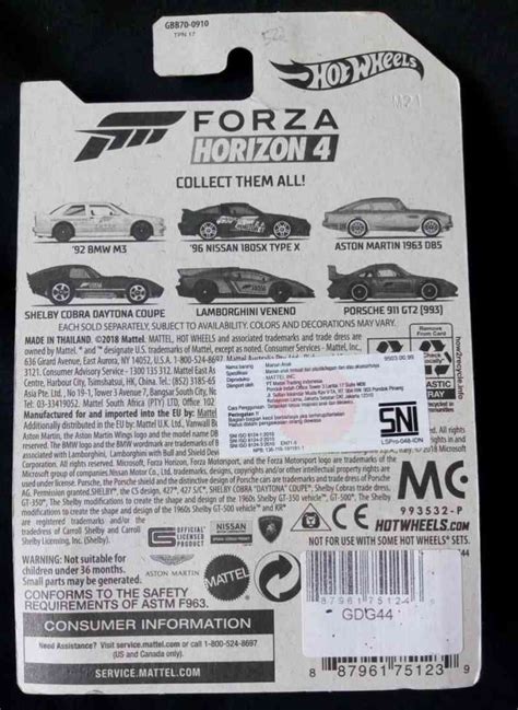Jual Hot Wheels Porsche Gt Forza Horizon Blue Di Seller Royaleksander Manggarai