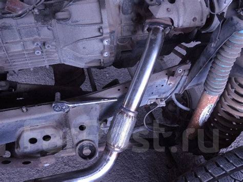 Глушитель передняя часть Toyota Land Cruiser 80 1HD Нержавейка D76mm ...