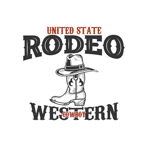 Premium Vector Rodeo Cowboy Western T Shirt Design Arizona Rodeo