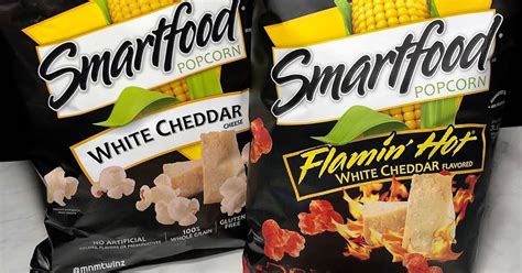 Smartfood Flamin Hot White Cheddar Popcorn Ps Food