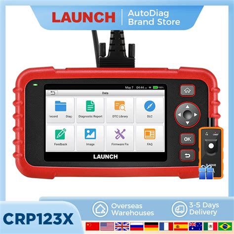Сканер LAUNCH X431 CRP123X OBDII, инструменты для автомобильного ...