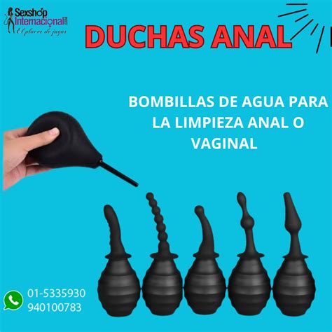 DUCHA ANAL O VAGINAL LIMPIEZA PROFUNDA