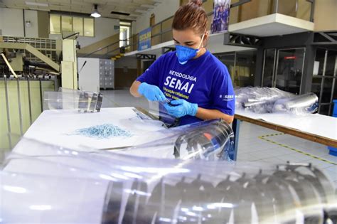 Senai De Goi S Ufg E Abinfer Produzem Mais De Mil Protetores