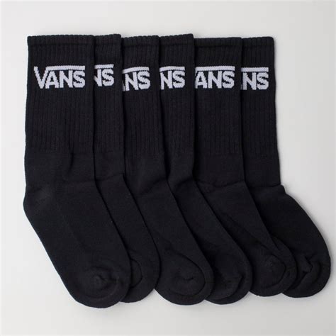 Meias Vans Cano Alto - Meias Cano Alto Vans Classic Crew com 3 Pares | Centauro