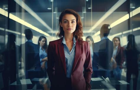 Premium Photo Young Woman Businesswoman