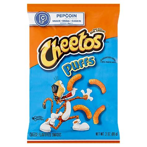 Cheetos Puffs Cheese Flavored Snacks 3 Oz Shoprite