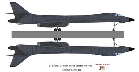 B1 Lancer | Paper Miniature