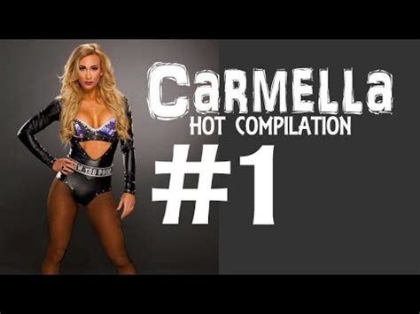 WWE NXT Diva Carmella Hot Compilation 1 YouTube