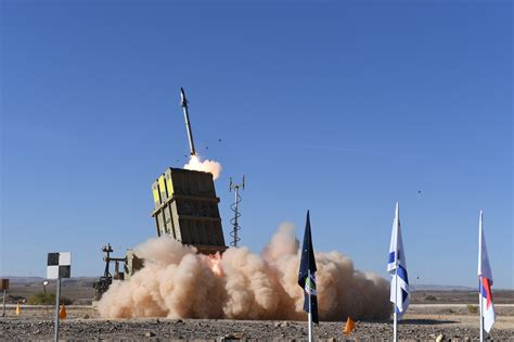 Us Army Ativa O Iron Dome Força Aérea