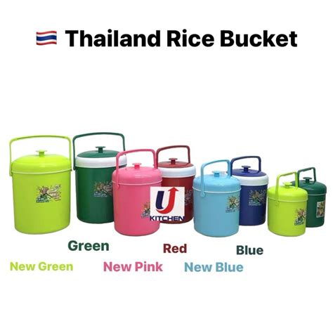 Ice Rice Bucket L Bocong Nasi Bocong Ais Bekas Nasi Tong Nasi Ais Termos Panas Sejuk Hot