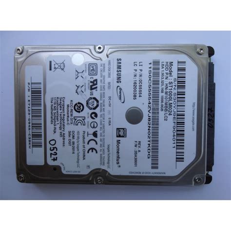 Жесткий диск Samsung ST1000LM024 HN-M101MBB/LC2 2BA30001 1Tb 2.5" SATA