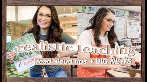 Vlog 28 Realistic Teaching Vlog Read Aloud Strategies And Big Big