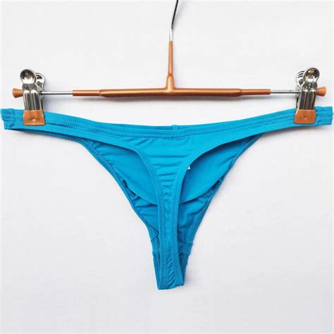 Pcs Men Sexy Underwear Bikini G String Jocks Tanga Underpants T Back Thong XXL EBay