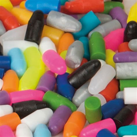 Liski plastični čepi v različnih barvah - 4.5mm