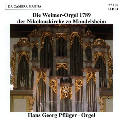 Pfl Ger Hans G Johann Sebastian Bach Toccata Fugue Bwv Partita