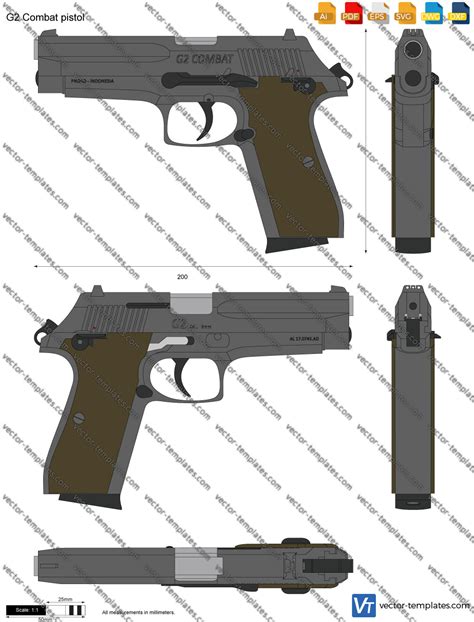 Templates - Weapons - Pistols - G2 Combat pistol