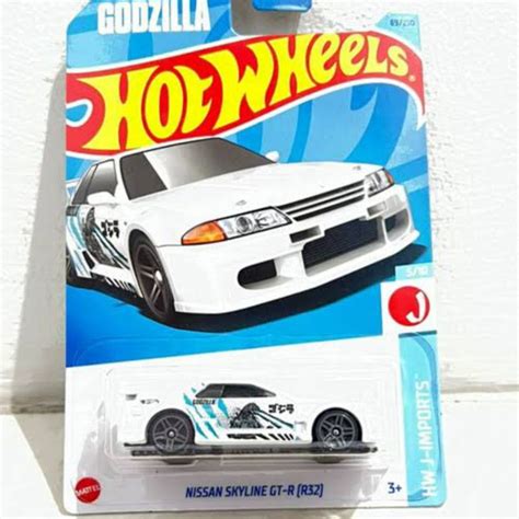 Hot Wheels Nissan Skyline Gt R R Godzilla Shopee Malaysia