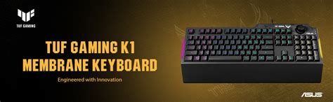 Buy ASUS TUF K1 RGB Membrane Gaming Keyboard (Black) Online -TPS tech ...
