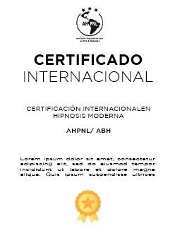 Certificacion Internacional De EFT Tapping