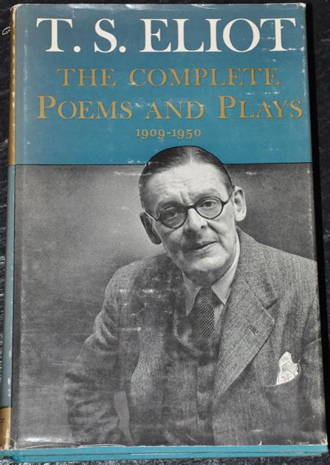 The Complete Poems And Plays 1909 1950 By T S Eliot Hardcover With