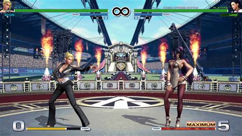 THE KING OF FIGHTERS XIV Mature Vs Luong YouTube