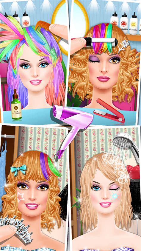 app shopper fashion girl hair salon games