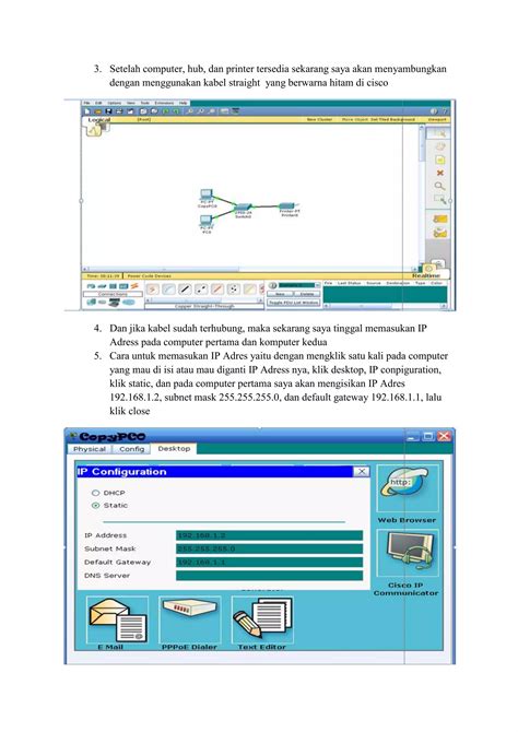 cara membuat topologi bus di cisco packet tracer 3