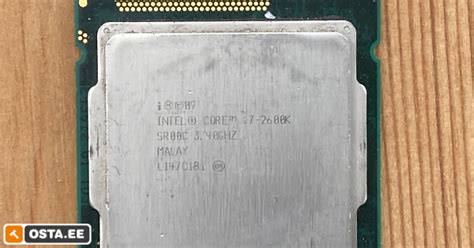 Intel(R) Core(TM) i7-2600K CPU 3.40GH (196783381) - Osta.ee