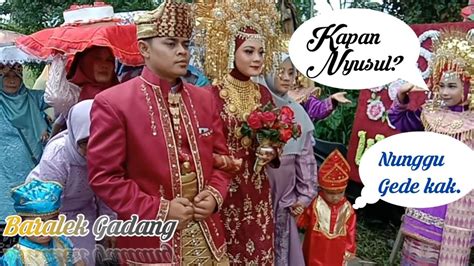 rang minang baralek gadang youtube