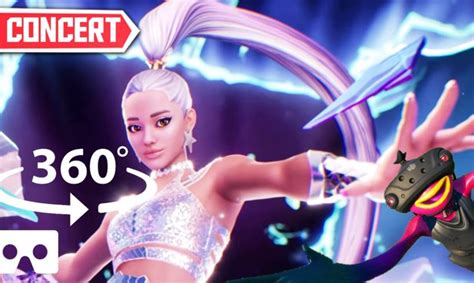 360° Ariana Grande Live In Game Concert The Rift Tour Event Fortnite