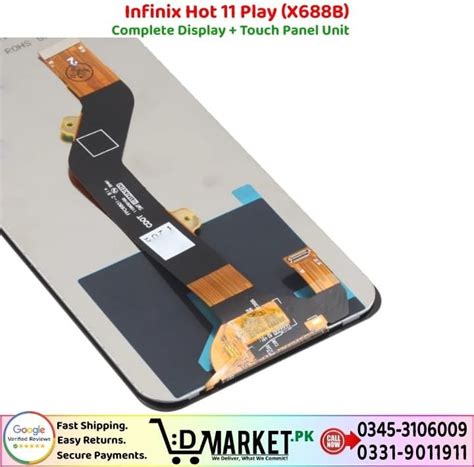 Infinix Hot Play X B Lcd Panel Unit Combo Exclusive