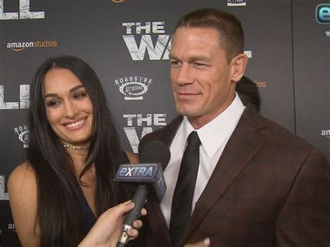 John Cena Nikki Bella On His Public Proposal Plus Their Nude