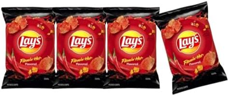 Amazon Lays Flamin Hot Potato Chips Oz Set Of Bags
