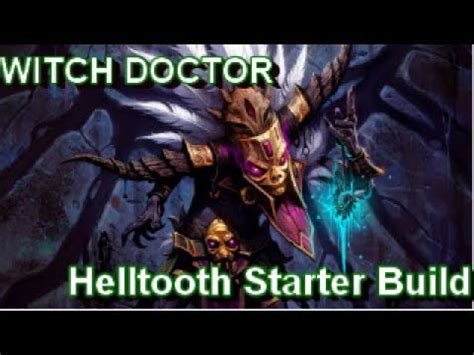 Witch Doctor Helltooth Starter Build Patch For Season Diablo