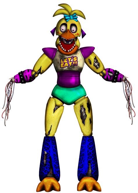 glamrock withered chica  funtimebonnie  deviantart