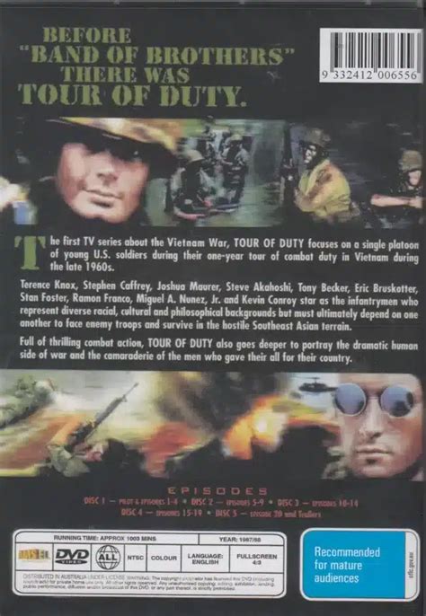 Tour Of Duty Complete First Season Dvd Film Classics