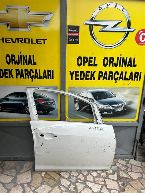 opel astra j sağ ön kapı beyaz renk çıkma Orjinal Opel Çıkma Opel