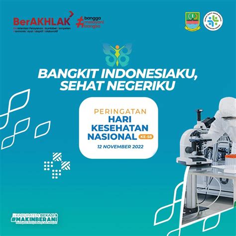 RSUD Kabupaten Bekasi Peringati Hari Kesehatan Nasional Mengusung Tema