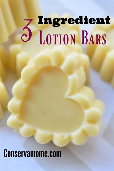 3 Ingredient Lotion Bar Recipe How To Make Lotion Bars