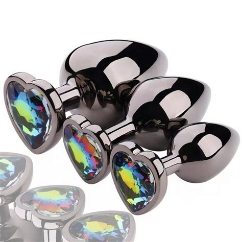 Plug Anal Acier Différentes Tailles Couleur Formes Osez Chic 16