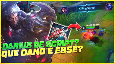 DARIUS CRÍTICO É MUITO ROUBADO QUE DANO É ESSE WILD RIFT YouTube