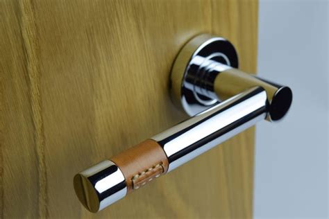 Turnstyle Designs Lever Handle Barrel Short Stitch Out Recess