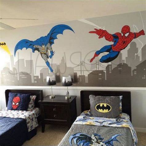 44 Cool Superhero Theme Ideas For Boys Bedroom