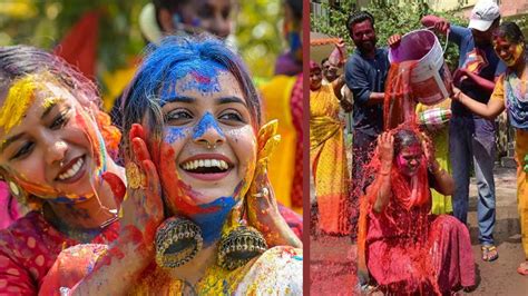 Holi 2024 India Celebrates Holi Festival Of Colours