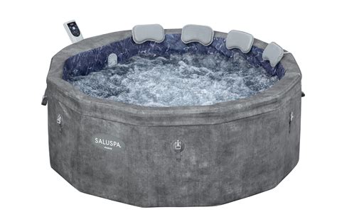 Bestway Saluspa Paris Thermacore Ultrafit Smart Airjet Rigid Foam Hot Tub Spa X