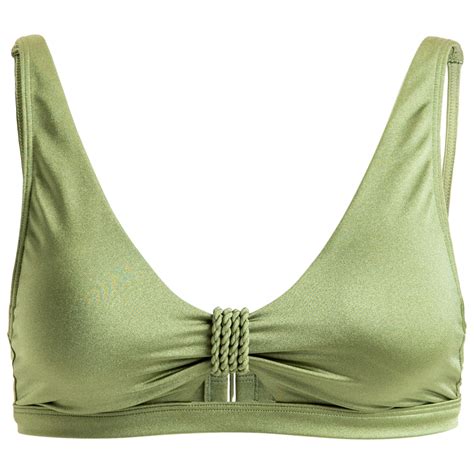 Roxy Brilho Bralette Triangle Bikini Top Damen Online Kaufen Bergfreunde