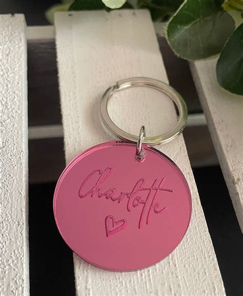 Personalised Key Ring Nest Of Eight