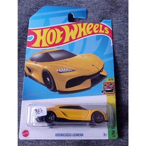 Jual Hot Wheels Koenigsegg Gemera HW Exotics Yellow Shopee Indonesia